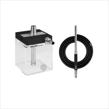 Shisha Hoob SubAtom Black Stainless Steel