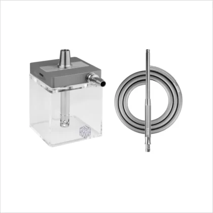 Shisha Hoob SubAtom Space Grey Stainless Steel