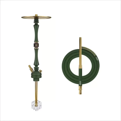 Shisha Hoob Mars British Racing Green Gold