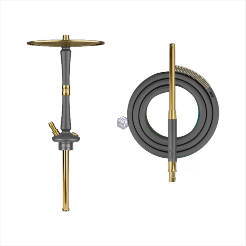 Shisha Hoob GO Space Grey Gold