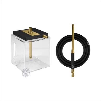 Shisha Hoob Atom Black Gold