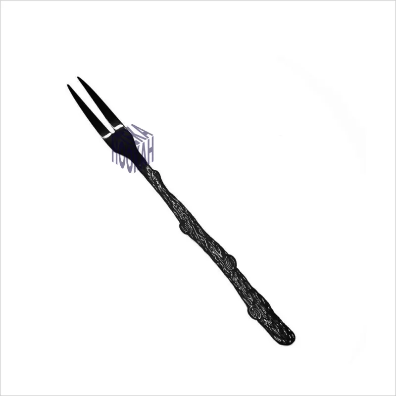Widelec Steel Black