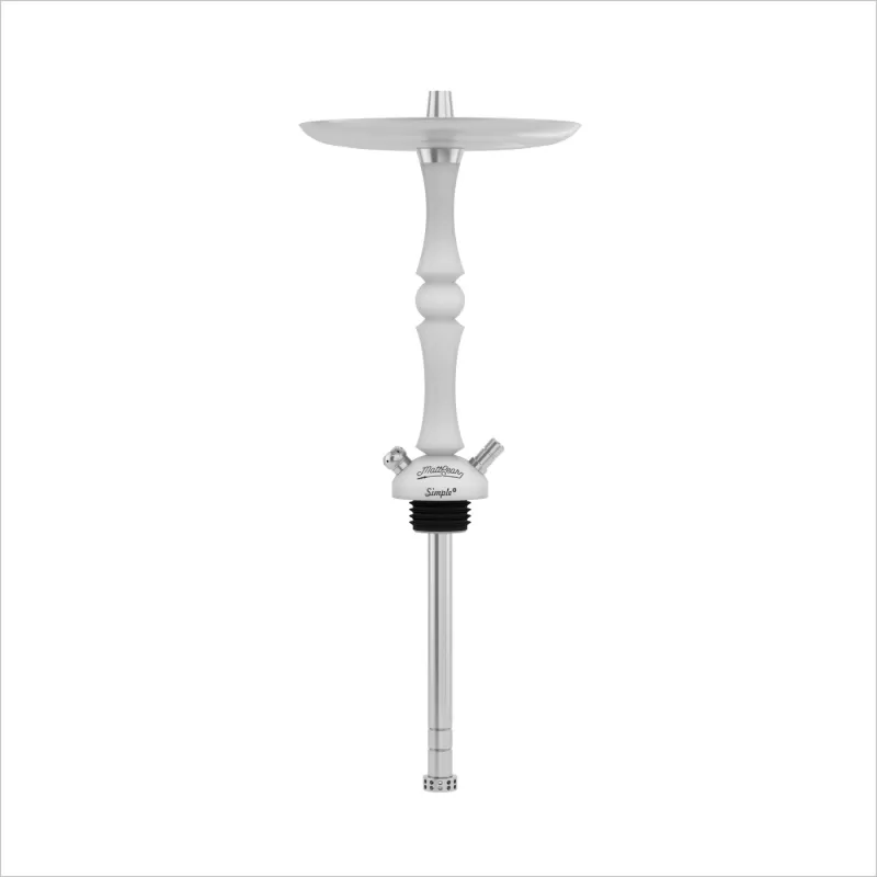 Shisha Mattpear Simple M Ball White
