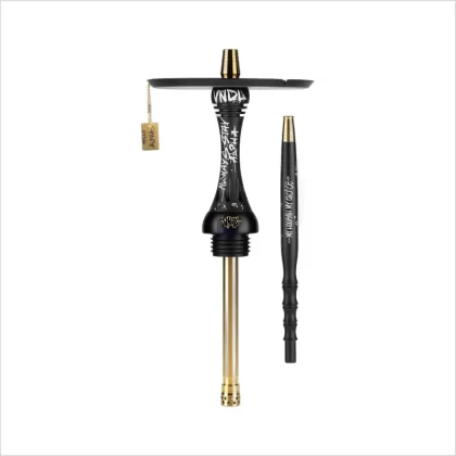 Shisha Alpha Hookah Model X VNDL Jet Black