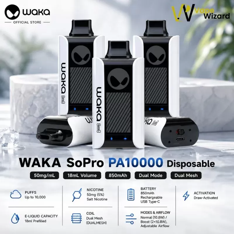 WAKA Sopro 10000 Puffs Disposable Vape