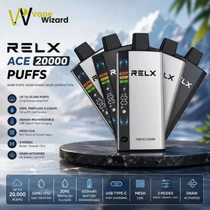 RELX Ace 20000 Puffs Disposable Vape