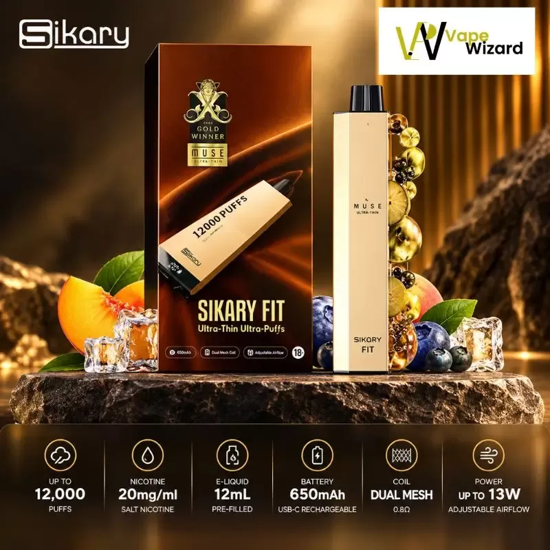 Sikary Fit 12000 Puffs Disposable Vape