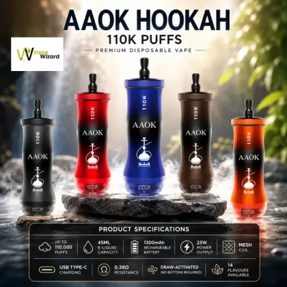 AAOK 110k Puffs Disposable Vape in the UAE