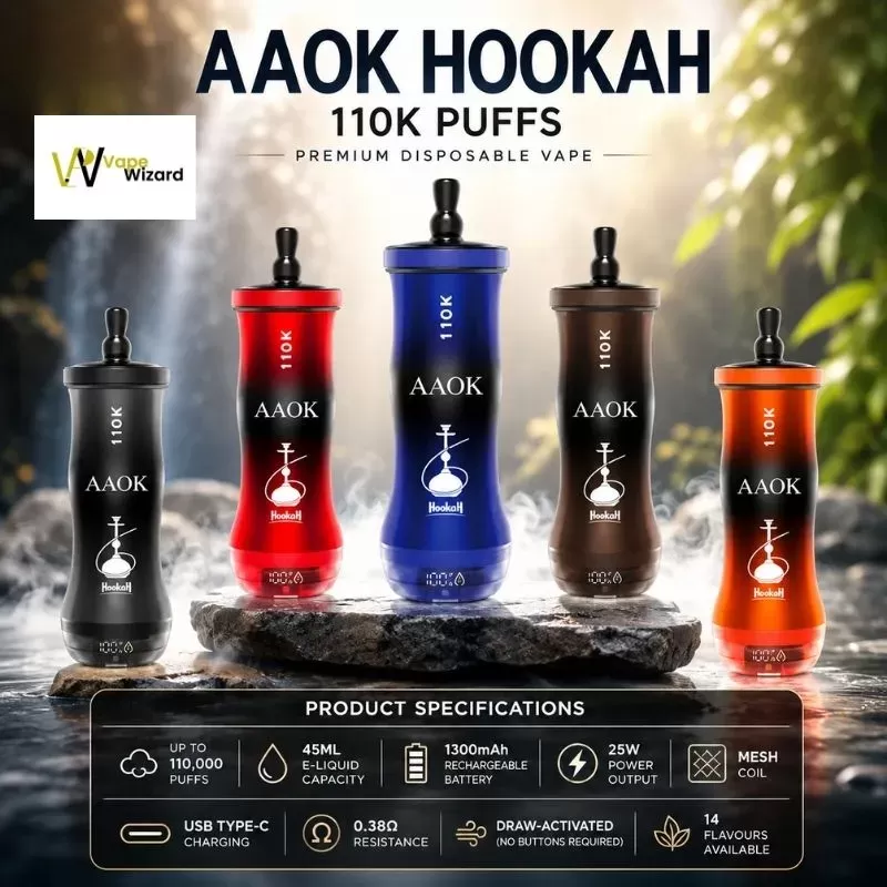 AAOK 110k Puffs Disposable Vape in the UAE