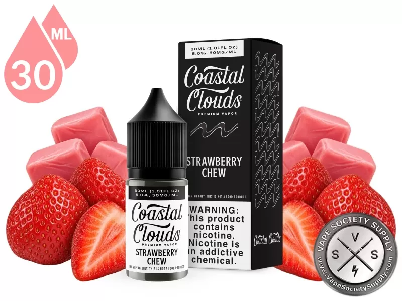 Strawberry Chew Coastal Clouds Salt 30ml