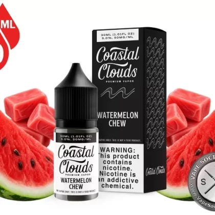 Watermelon Chew Coastal Clouds Salt 30ml