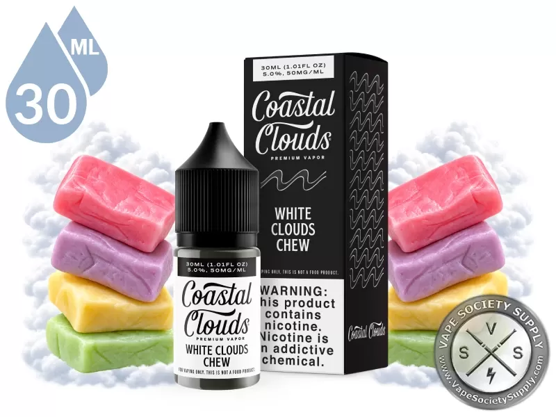 White Clouds Chew Coastal Clouds Salt 30ml