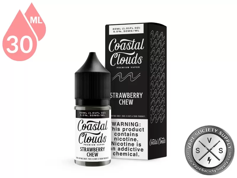 Strawberry Chew Coastal Clouds Salt 30ml - Image 3