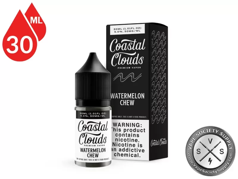 Watermelon Chew Coastal Clouds Salt 30ml - Image 3