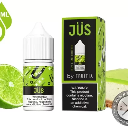 Key Lime Cookie JÜS by Fruitia Salt 30ml