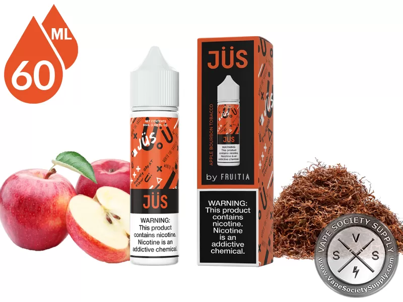 Apple Bourbon Tobacco JÜS by Fruitia 60ml