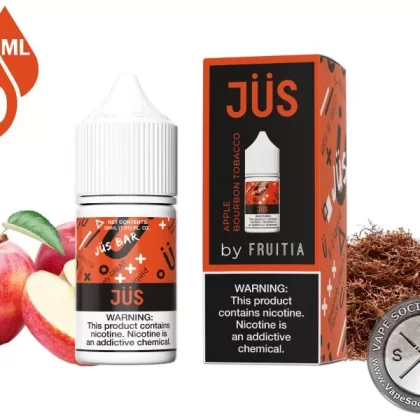 Apple Bourbon Tobacco JÜS by Fruitia Salt 30ml