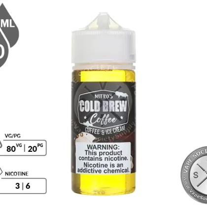 Coffee and Ice Cream by Nitro’s Cold Brew Coffee 100ml
