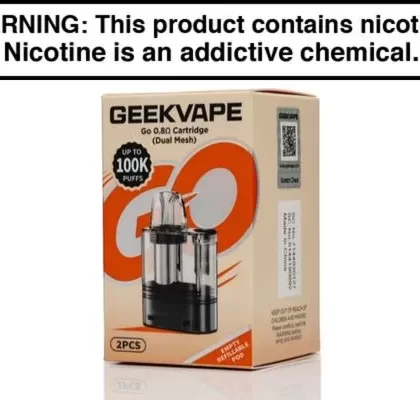 GeekVape GO Replacement Pods – 2 Pack