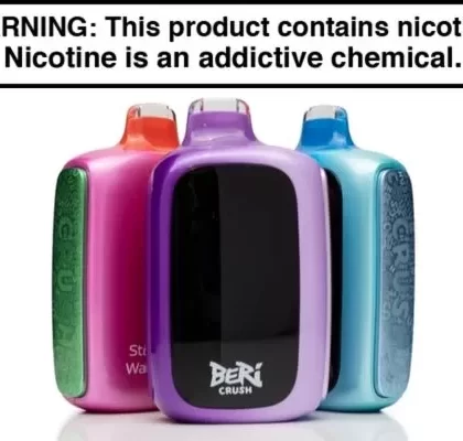 Beri Crush 50K Zero Nicotine Disposable Vape – 50,000 Puffs
