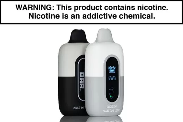 Fifty Bar V2 Silver Series 20MG Disposable Vape – 20,000 Puffs