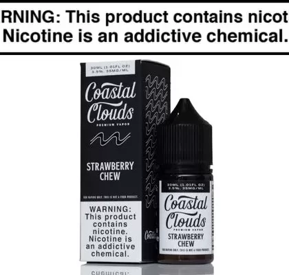 Strawberry Chew by Coastal Clouds Salt 30ML