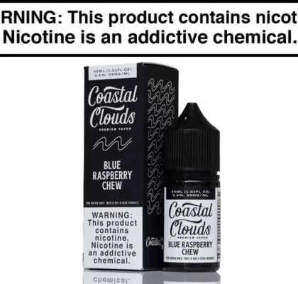 Blue Raspberry Chew by Coastal Clouds Salt 30ML