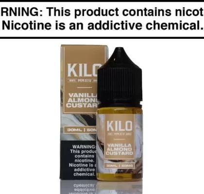 Vanilla Almond Custard by KILO Salt Nic 30ML