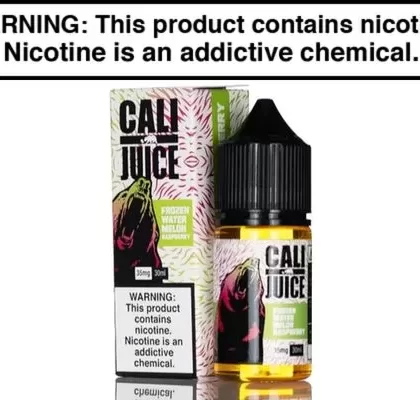 Frozen Watermelon Raspberry by Cali Juice Salt Nic 30ML