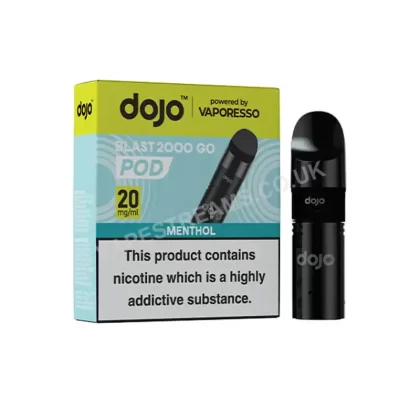 Dojo Blast 2000 Go Menthol Prefilled Pod