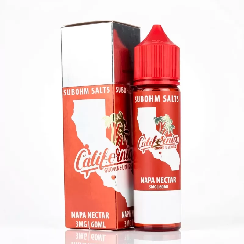 California Grown Salt E-Liquid 30ML 60% VG