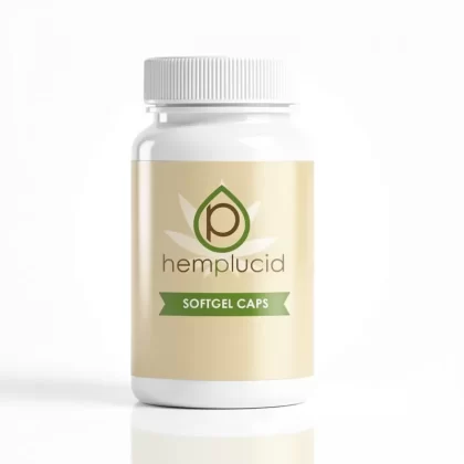 Hemplucid Full Spectrum Extracto de Cáñamo CBD Gel 30 Cáps