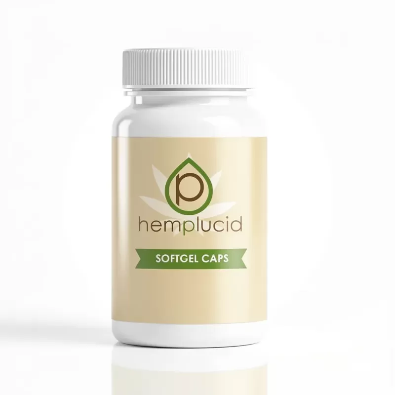 Hemplucid Full Spectrum Extracto de Cáñamo CBD Gel 30 Cáps