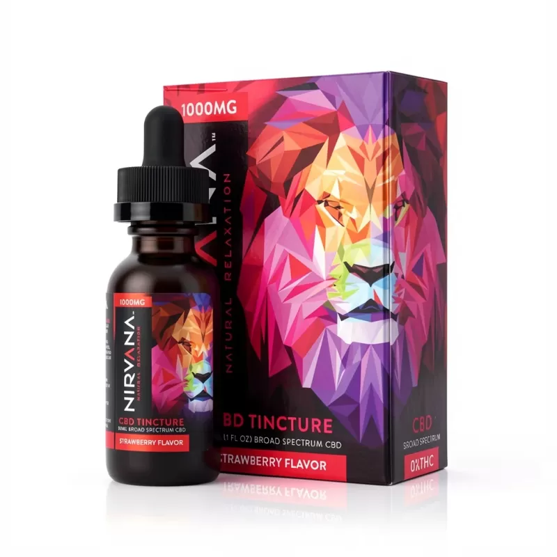 Nirvana Tintura de CBD 30ml de Amplio Espectro Sin THC