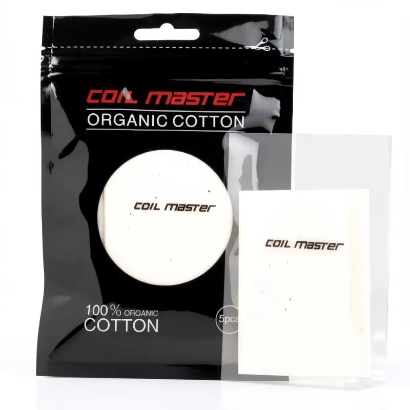CoilMaster Organic Cotton Pack de 5 Japonés Sin Blanqueador