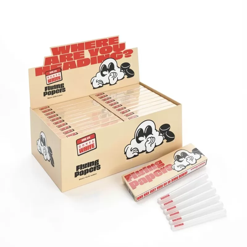 Flying Papers Prerolled Cones 1.25 6 Papeles Por Paquete - Image 2