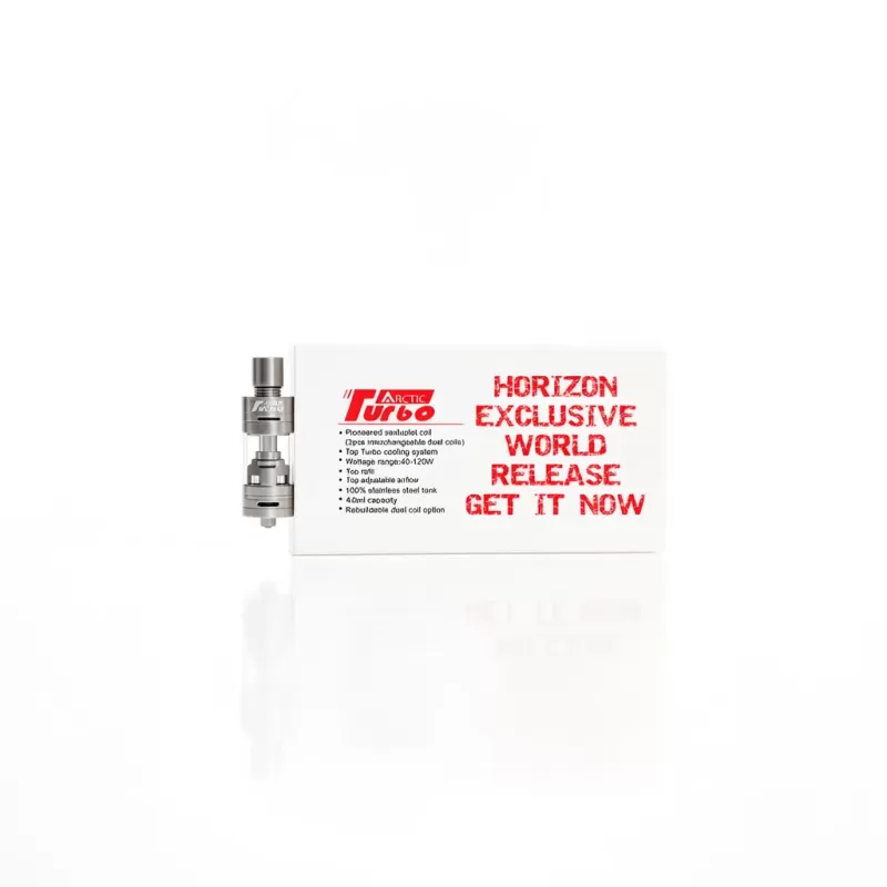 Horizon Arctic Turbo Tanque 3.5ml 120W Bobina Séxtuple