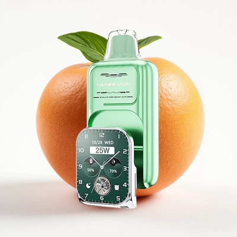 JNR VapeWatch 30000 Puffs 19mL 5% Miami Menta Carga Rápida Type-C