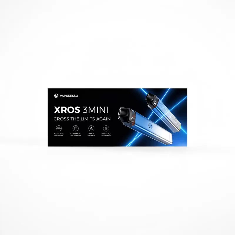 Vaporesso XROS 3 Kit 1000mAh 0.6Ω COREX - Image 2