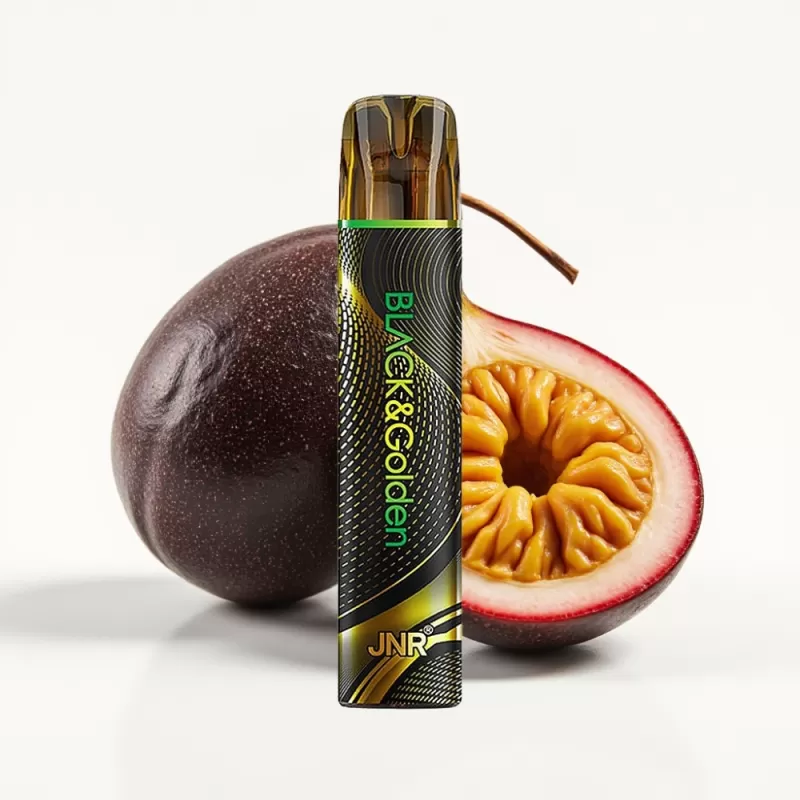 JNR Black&Golden 800 Puffs 550mAh 2ml Monstruo de la Pasión - Image 2