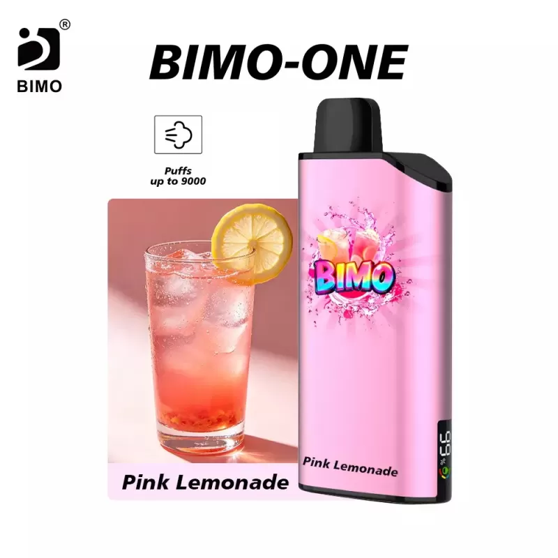 BIMO ONE 9000 Puffs – Pink Lemonade