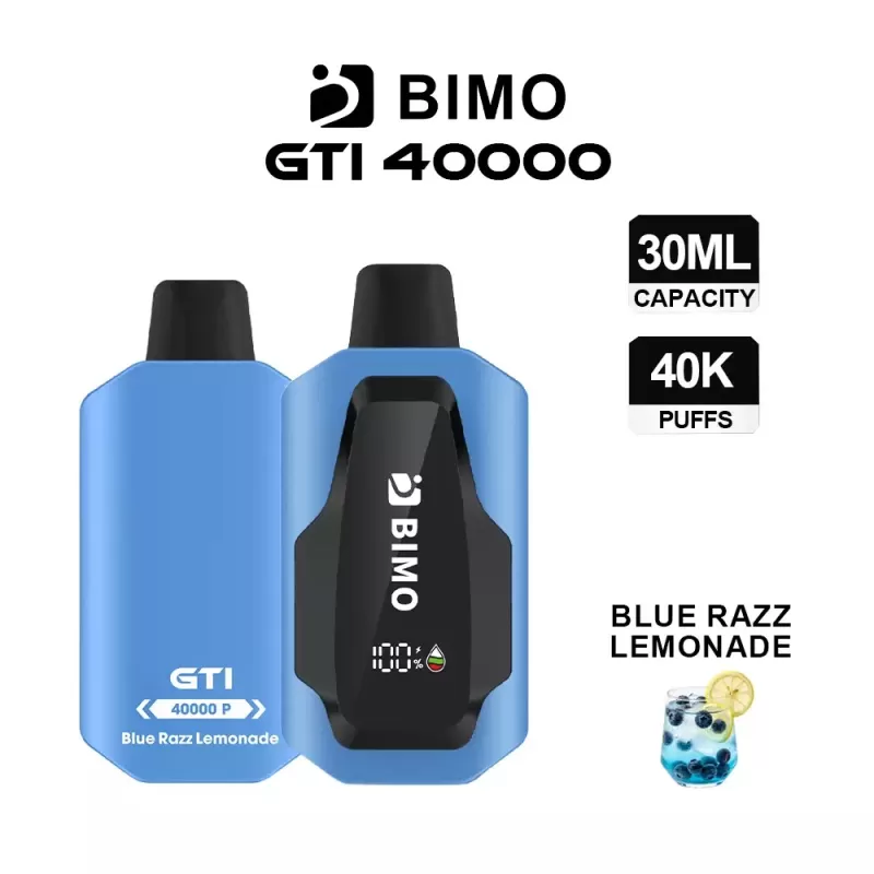 BIMO GTI 40000 Puffs – Blue Razz Lemonade