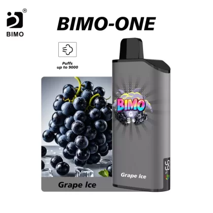 BIMO ONE 9000 Puffs – Grape Ice