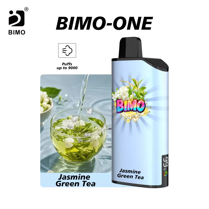BIMO ONE 9000 Puffs – Jasmine Green Tea