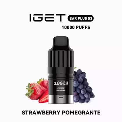 IGET Bar Plus S3 Pod – Strawberry Pomegranate