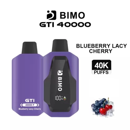BIMO GTI 40000 Puffs – Blueberry Lacy Cherry