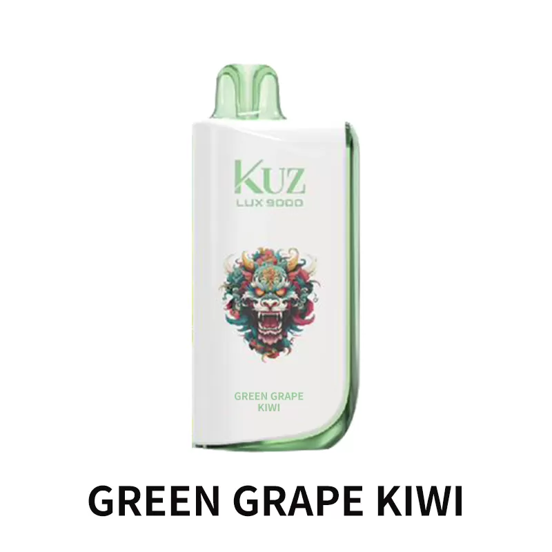 KUZ Ultra 9000 Puffs – GREEN GRAPE KIWI