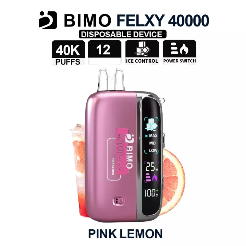 BIMO Felxy 40000 Kit – Pink Lemon