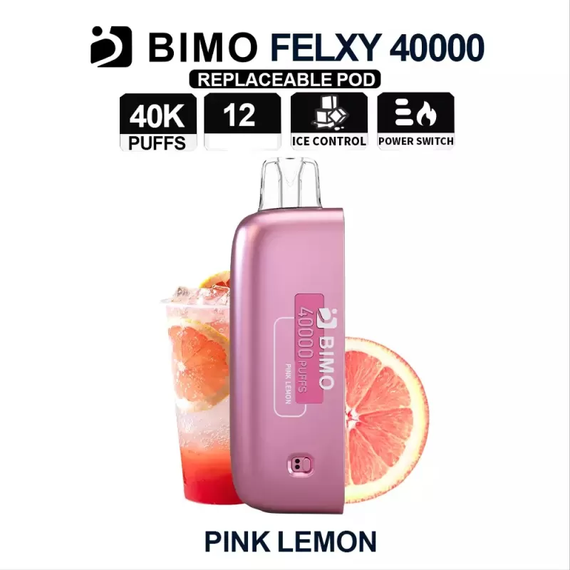 BIMO Felxy 40000 Pod – Pink Lemonade