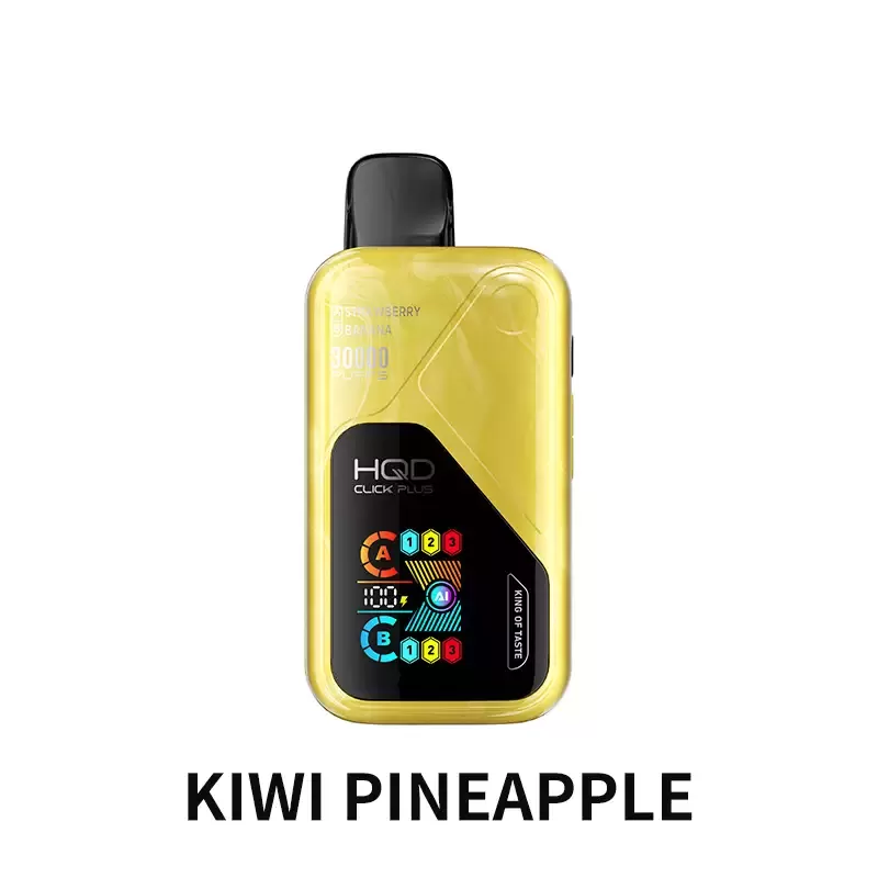HQD Click Plus 30000 – Kiwi Pineapple